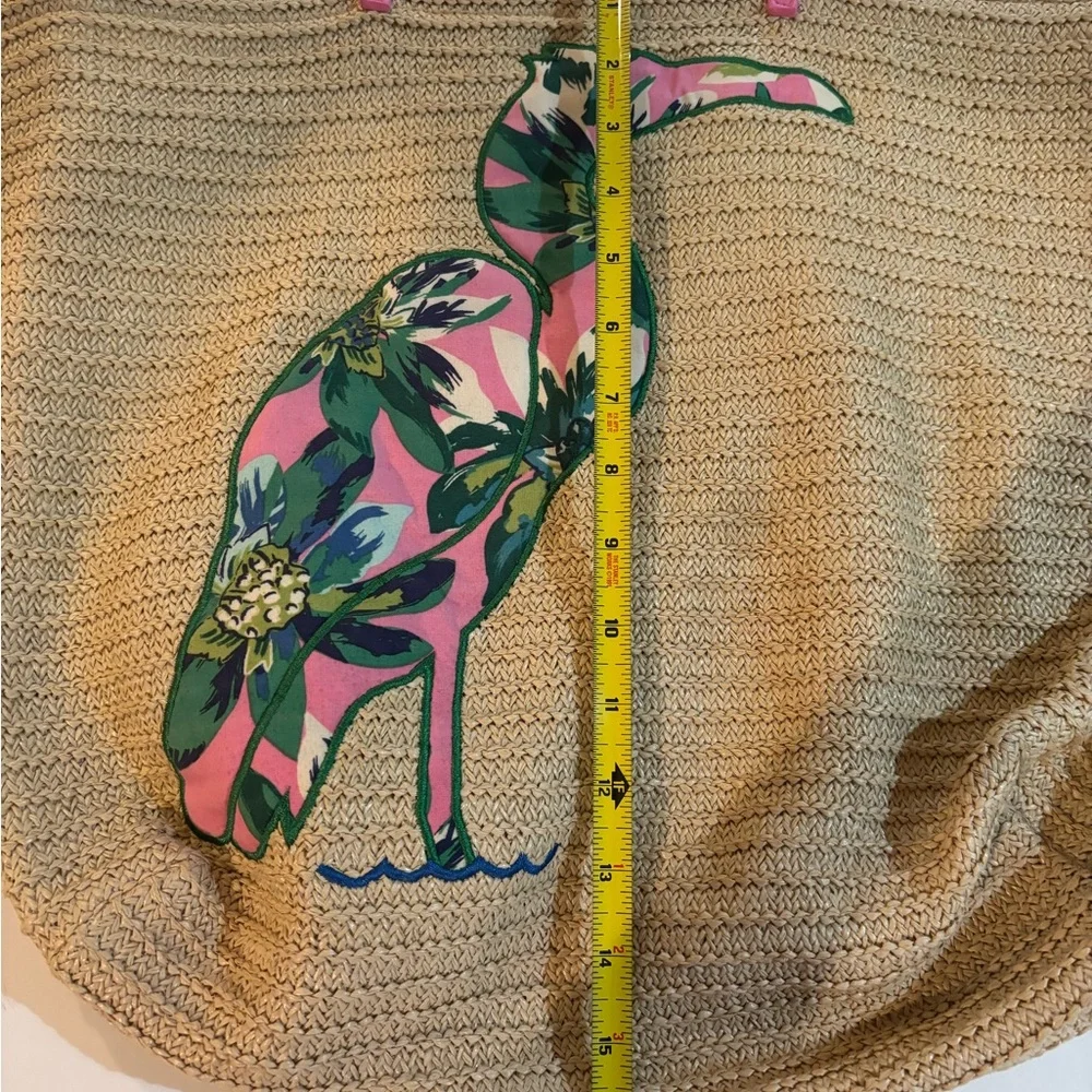 VERA BRADLEY Seashore Straw Beach TOTE BAG
